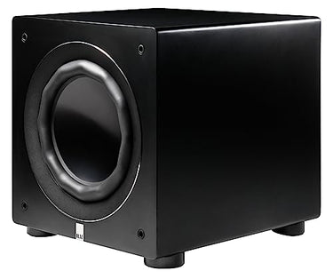 ELAC Reference Serie RS500-SB Subwoofer mit 10” Treiber, geschlossen, via App steuerbar, 500W Verstärkermodul, Seidenmatt Schwarz im Sale